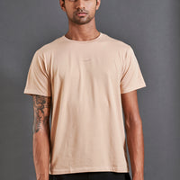 Start anew - Men’s Snug-fit Supima Tee - Frappe