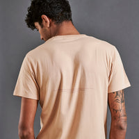 Start anew - Men’s Snug-fit Supima Tee - Frappe