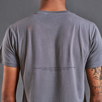 Start anew  - Men’s Snug-fit Supima Tee -  Lava Smoke